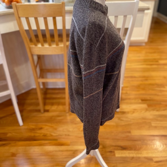 💜 5 for $25 or 3 for $18 Royal Knight brown striped wool blend grandpa s… - Picture 4 of 5